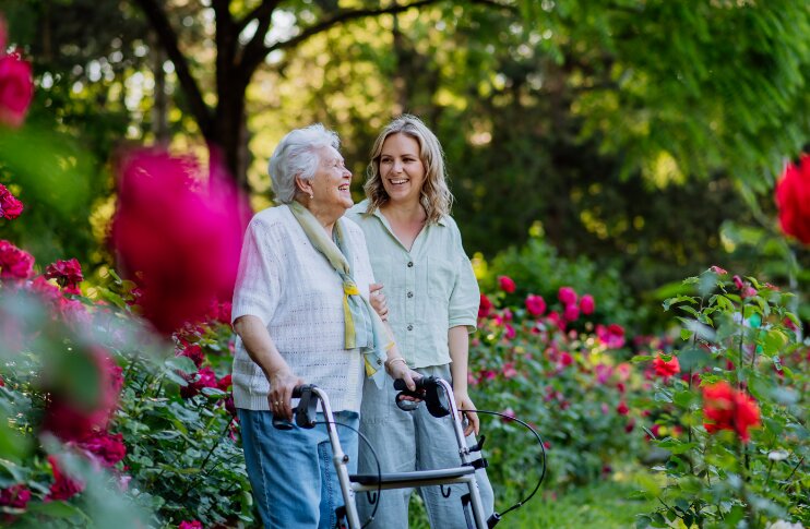 walking-through-gardens